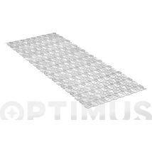 Badematte 97 x 36 cm – Rutschfestes PVC – Transparent – Leicht zu reinigen – Komfortabel und strapazierfähig