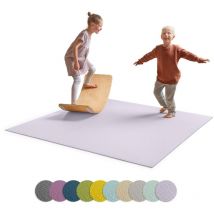 Jalleria - Anti-slip crawling mat, baby play mat, 100 x 120 cm, lilac