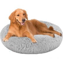 Longziming - Anti-Stress Dog Bed, Cushion for Dogs and Cats, Puppy Love Comfy Calming Deep Sleep Dog Bed Pet Washable Plush Mattress for Cat Large