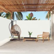 Furniture Limited - Tenda da Sole Laterale Retrattile Crema
