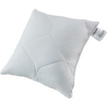 Antiallergisches Kissen 40x40 Happy weißes Mikrofaser-Polyester gesteppt Inter Widex
