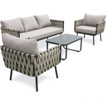 Antibes - 5-Sitzer-Gartenmöbel, Aluminium Dcb Garden