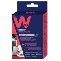 Wpro - détartrant en sachets pour fours vapeur, bouilloires et machines à café
