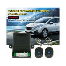 Euritecsa - Antidémarrage universel de voiture Système de sécurité antivol Protection d'alarme avec 2 télécommandes
