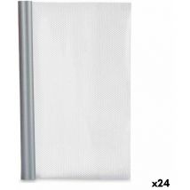 Polypropylène argenté antidérapant 45 x 100 cm (24 unités)