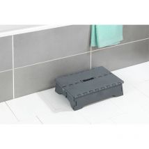 Marche Pliable Maximex Marche pliable très Stable Surface antidérapante jusqu'à 250 kg, Pieds antidérapants pour intérieur et extérieur, poignet
