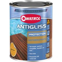 Antigliss Antidérapant terrasses Chêne Clair - 1L