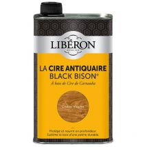 Black Bison Wachs 0,5 L Mittel Eiche - Liberon