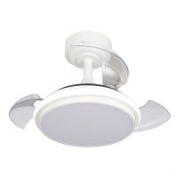 Antila Mini Xs Weißer Led-lüfter 35w 3000lm Cct