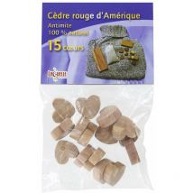 Antimite 100% naturel 15 coeurs