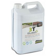 3T - Antimousse concentré 5 litres à diluer pour 1000 m² de traitement toit toiture mur et sol