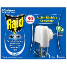 Raid - Liquide Electrique 1 Diffuseur+1 Remplacement Pour 30 Nuits