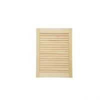 Antina a persiana aperta in legno massello di pino netto europeo varie misure misura disponibile: h 610 x l 595 anp6159p