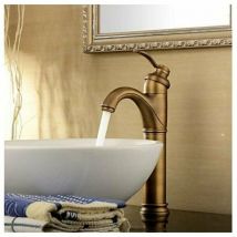 Shmshng - LaBlanc - Retro basin mixer, Antique style basin tap height 325 mm