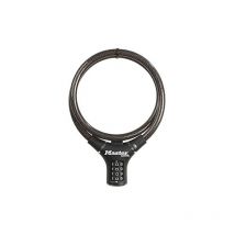Master Lock - Candado para Bicicleta 8229EURDPRO - Cable de 90 cm - Negro - Acero trenzado
