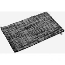 Antirutsch-badeteppich Aus Polyester Sole - Schwarz