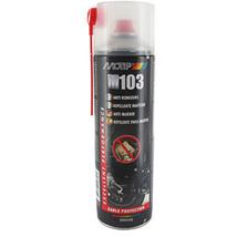 Antischall-aerosol. Schützt Kabel, Schläuche Und Schläuche Vor Nagetieren. Transparentes, Klebriges Schutzfilm