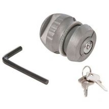 Antivol de tete d'attelage de remorque ou de caravane boule 50 mm