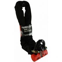 Antivol 2 Roues Chaine Sra 120cm & Antivol Mini U Sra Rider-tec