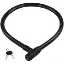 Burg Wachter - Antivol vélo 570 120 - Clé, acier 25 mm, gaine en pvc