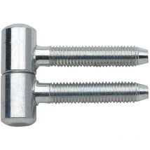 Anuba Einbohrband (Türscharnier) Band ø 9 mm Türbeschlag Stahl verzinkt