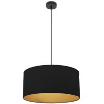 Fabrilamp - Anhänger Anuska 1xe27 Schwarz/schwarz-gold Regx50x50 Cm