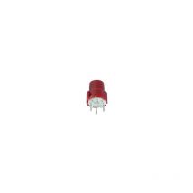 BOUTON-POUSSOIR ROND 9.0mm ROUGE