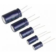 Toolland - velleman Condensateur chimique radial 1000μF / 25V (1000J0D)