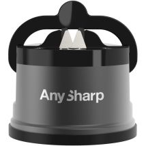 Metzger - Anysharp Pro Affilacoltelli (metal) Con Ventosa, Canna Di Fucile