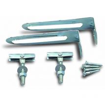 802041J-Set Di Fissazione Di Supporti Per Lavabo - Anzapack