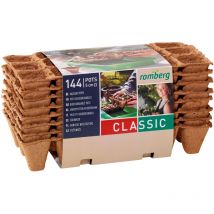 144 Anzuchttöpfe 5cm quadratisch - Romberg