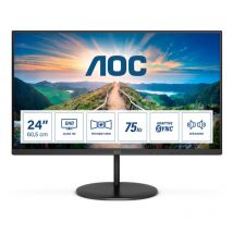 V4 Q24V4EA led display 2K Ultra hd 60,5 cm (23.8') 2560 x 1440 Pixel Nero - AOC