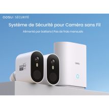 Aosu - C6s0.waeu02000 C6s-2h Wi-fi Ip Set Pour Caméra De Surveillance 2560 X 1920 Pixels Y784573