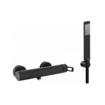 Mattschwarzer externer Brausemischer Paffoni Ringo RIN168DNO matt-schwarz - RINGO