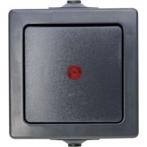 Feuchtraum Kontrollschalter Nautic, anthrazit, 566615003 - Kopp
