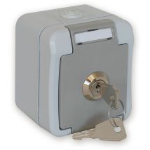 Ap-fr Steckdose IP54 mit Schloss-Nr. 819, abschließbar, 1-fach
