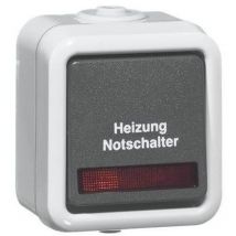 Aufputz-heizung Notschalter Peha Ip44, Aus-/wechselschalter D 626 Wab Hn