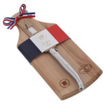 tabla de cortar de madera + cuchillo 25,5cm - AP036424L06342 - jean dubost -