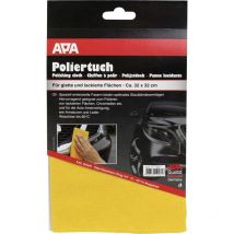Poliertuch gelb 32 x 32 cm Poliertücher - APA