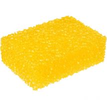 LAS Insektenschwamm 10 x 7 x 3,5 cm – Reinigungsprodukt – 100 % PUR-Schaumstoff – Gelb