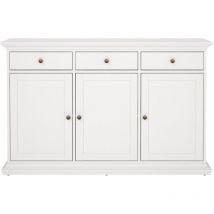 Les Tendances - Aparador 3 puertas y 3 cajones L143,7 cm - sofia