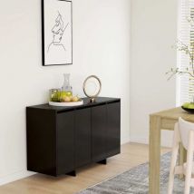 Youthup - Furniture Limited - Aparador de madera contrachapada negro