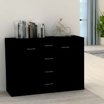Doc&et² - Furniture Limited - Aparador de madera contrachapada negro