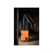 Kemper - Aparato de aspiración móvil ProfiMaster para humos de soldadura con dos brazos robustos Brazo 3 m versión con tubo