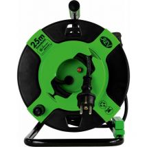 Rev Ritter - Aparato de batería 25M plástico ip 44 H05RR-F3G negro-verde