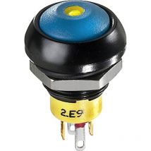 APEM IPR1SAD2L0S IP Series Interuttore a pressione 12 V/DC 4 A 1 x On / Off Permanente Rosso (Ø x A) 12 mm x 20 mm IP67