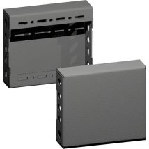 Rittal - Apertura base vx, laterale, h: 100 mm, per t: 300 mm, lamiera d'acciaio 8660030 Contenuto: 1 kit