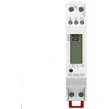 KZQ - Einphasiger 45-A-Eintarif-Stromzähler mit LCD-Anzeige, mid – msbd