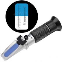 apiculteurs Miel réfractomètre réfractomètre sucre 58-90% brix 10-32% eau humide sucre pour apiculteurs Miel Lait condensé Huiles végétales