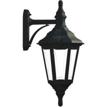 Cristher - Applique classique clic-clac 6 IP44 E27 42W Noir - Negro